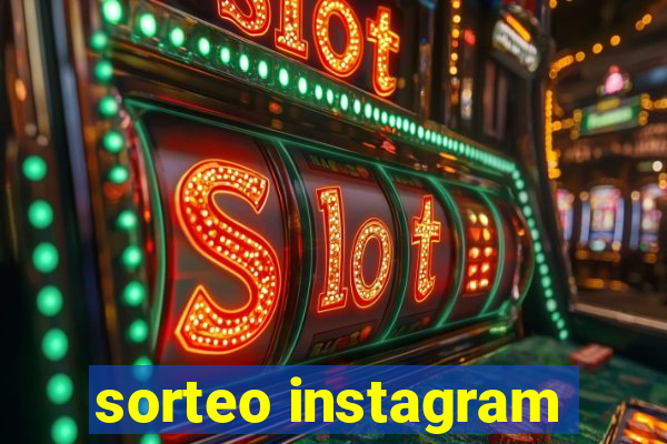 sorteo instagram